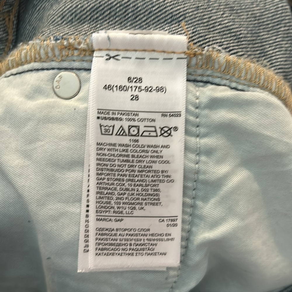GAP Boyfriend short 6/28 - Picture 4 of 4